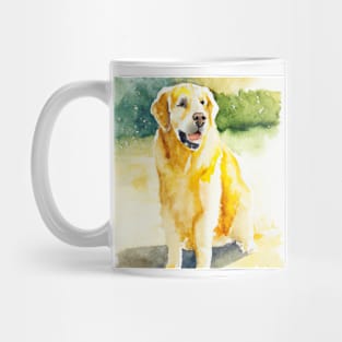 Golden Retriever Watercolor - Gift For Dog Lovers Mug